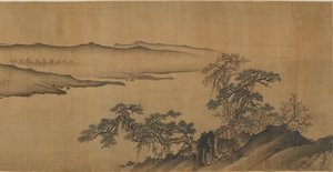 沿河的小山，16-17世纪