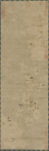 罗汉渡河，16-17世纪（纸上的墨水和颜色）