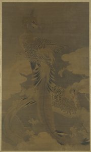 在泡桐树上的凤凰，c.1500