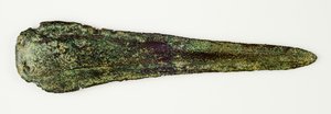 匕首刃，公元前2000-1400年（青铜铸造） 作者 美浓