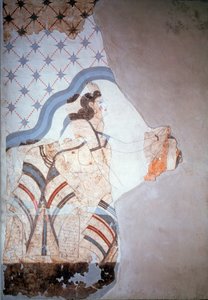 女性形象（壁画 作者 美浓