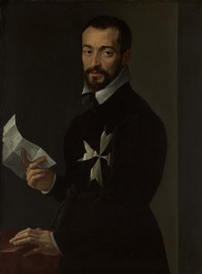 马耳他骑士的画像，大概是弗拉·雅各布·萨尔维亚蒂，1566年。