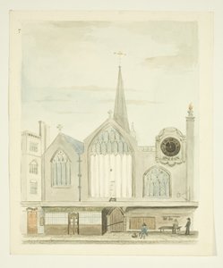 Copy of a drawing of Old Christ Church