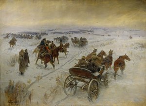 Yegorlykskaya之战，1928-1929年 作者 米特罗凡·鲍里索维奇·格列科夫