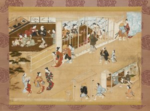 吉原市游乐区，约1670-1685年