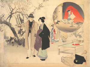 恶魔黄金Konjiki yasha，约。1903. 作者 水野利方
