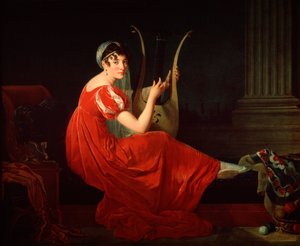 约瑟芬-布达耶夫斯卡娅的画像》，1806年。   作者 里维耶尔村