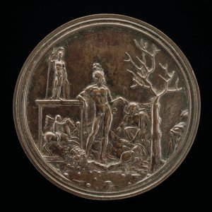 大卫战胜歌利亚，1507年或之前。 作者 Moderno