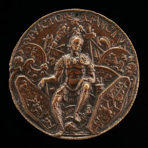 被战利品包围的火星，15世纪末-16世纪初。 作者 Moderno