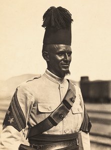 在法西斯时代建立一个帝国：Fedelissimo, 09/05/1936 (b/w photo) 作者 莫迪斯蒂诺·巴尔迪内蒂