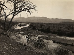 在法西斯时代建立一个帝国：塞蒂特在比亚盖拉，1936年5月9日（黑白照片）。 作者 莫迪斯蒂诺·巴尔迪内蒂