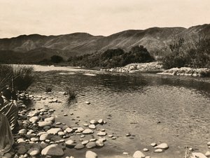 在法西斯时代建立一个帝国：塞蒂特河，1936年5月9日（黑白照片）。 作者 莫迪斯蒂诺·巴尔迪内蒂
