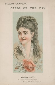 Adelina Patti，她像夜莺一样甜美地唱歌 作者 莫德斯托·福斯蒂尼