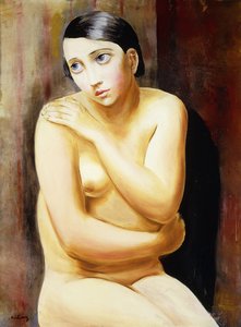 坐着的裸体女人; Femme Nue Assise