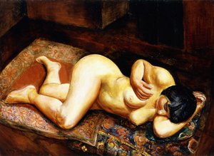 卧姿裸女