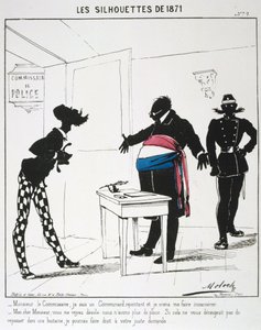 巴黎公社，1871年。 作者 主宰