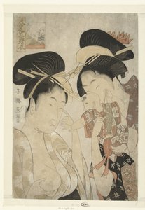 两个女人和一个小孩：第五个月。
五谷丰登
五节期间的北方习俗。(系列名称）
东五谷粟（实物上的系列名称） 作者 桃川长木
