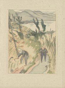 尼巴拉湖附近
日原湖畔
第二部分，会津地区（系列名称）
Dai nishû，会津之布（系列名称）
日本风景版画（系列名称）
Nihon fûkei hanga（系列名称） 作者 伊上盆骨