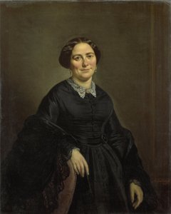 约翰娜·克里斯蒂娜·比肯坎普 (1820-90)。 科尼利厄斯·奥茨胡恩的妻子 作者 莫里茨卡利施
