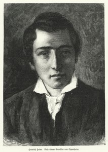 Heinrich Heine, German poet (litho)