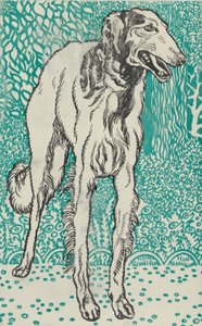 灰狗，1912年。 作者 莫里茨荣格