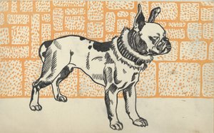 比特犬梗，1912年。 作者 莫里茨荣格