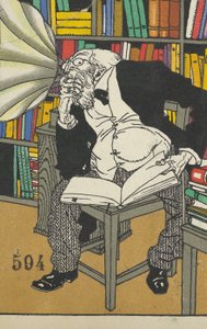 方言学家》 《方言研究者》，1911年。 作者 莫里茨荣格