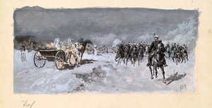 维也纳施梅尔茨河上的 Defilade