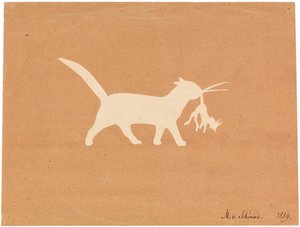 猫小魔王，1859年。 作者 莫里茨·路德维希·冯·施温德