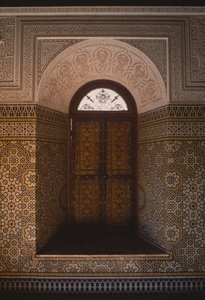 Thamiel glaoui的Kasbah，窗户（陶瓷）