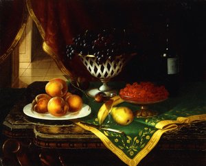 甜点桌，1873年 作者 莫斯顿·康斯坦丁·雷姆