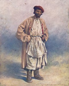 克什米尔的印度教山地牧羊人》，1903年 作者 莫蒂默·卢丁顿·门佩斯