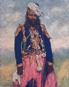 1903年拉杰加（Rajgargh）的保留人 作者 莫蒂默·卢丁顿·门佩斯