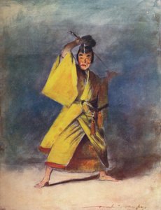 一个演员》，约1887年，1901年 作者 莫蒂默·卢丁顿·门佩斯