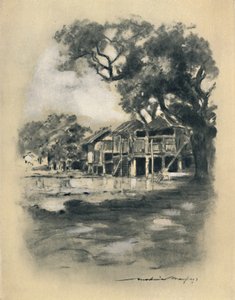 乡下的村庄》，1903年 作者 莫蒂默·卢丁顿·门佩斯