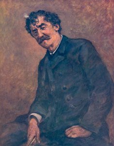詹姆斯-麦克尼尔-惠斯勒》，约1885年，1904年 作者 莫蒂默·卢丁顿·门佩斯
