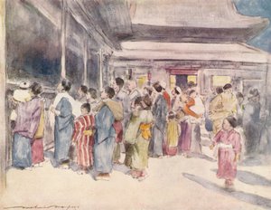 观察者》，约1887年，1901年 作者 莫蒂默·卢丁顿·门佩斯