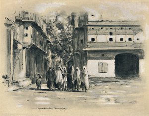 穆斯林妇女》，1903年