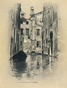 威尼斯的街道》，1903年 作者 莫蒂默·卢丁顿·门佩斯