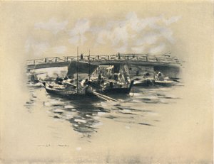东京的小原河》，1903年