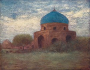 瓷器穹顶，阿姆利则》，1903年 作者 莫蒂默·卢丁顿·门佩斯