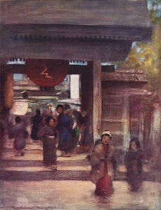 通往圣殿之路》，约1887年，1901年 作者 莫蒂默·卢丁顿·门佩斯