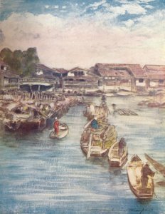 日本的威尼斯》，约1887年，1901年