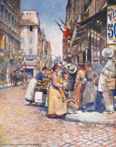 塞纳河街的一个角落 作者 Mortimer Ludington Menpes