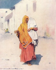 Jeypore的土著妇女，1905年 作者 Mortimer Ludington Menpes
