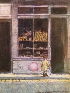 在中央市场附近的面包店 作者 Mortimer Ludington Menpes