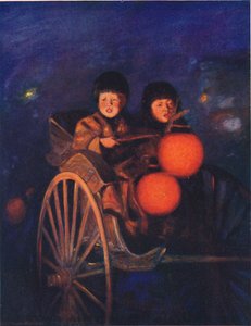 灯笼之光，c1887，1901 作者 Mortimer Ludington Menpes