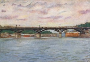 塞纳河上的清晨 作者 Mortimer Ludington Menpes