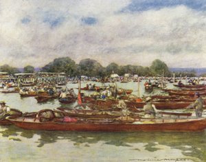 亨利帆船赛 作者 Mortimer Ludington Menpes