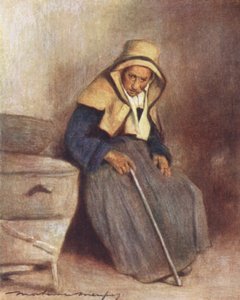 老年（彩色平版） 作者 Mortimer Ludington Menpes
